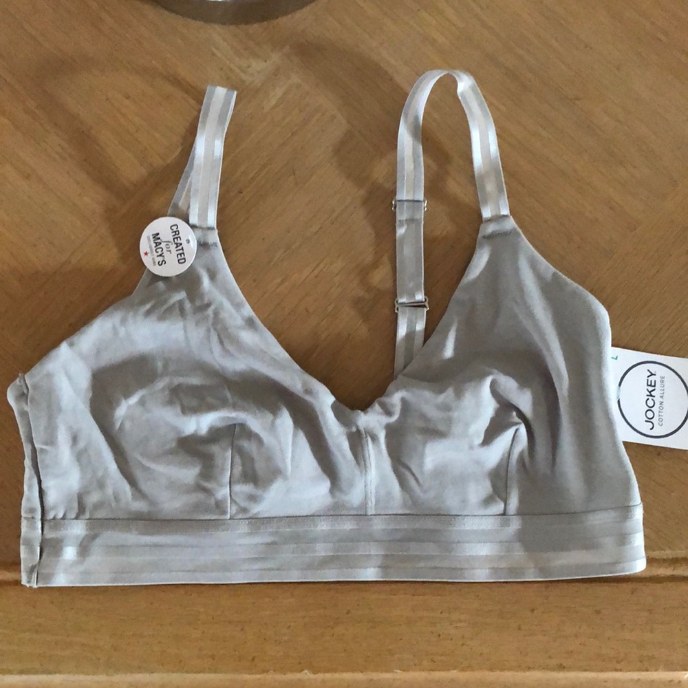 - NWT jockey cotton stretch bralette
